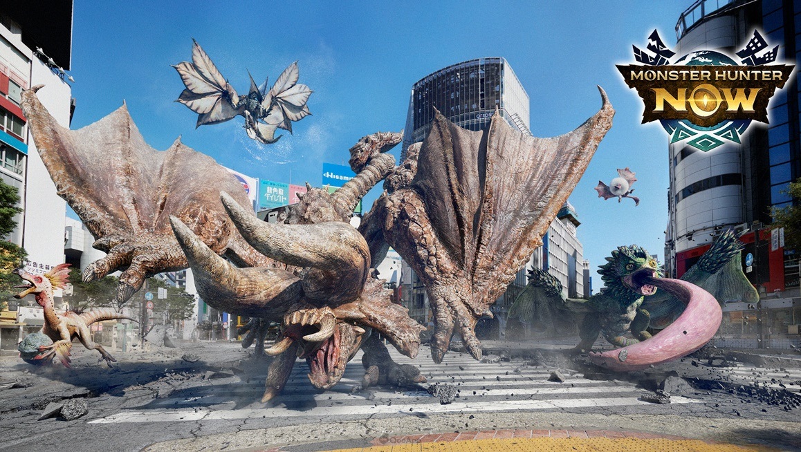 在現實世界狩獵吧！手機遊戲《魔物獵人 Now》今日全球推出！
