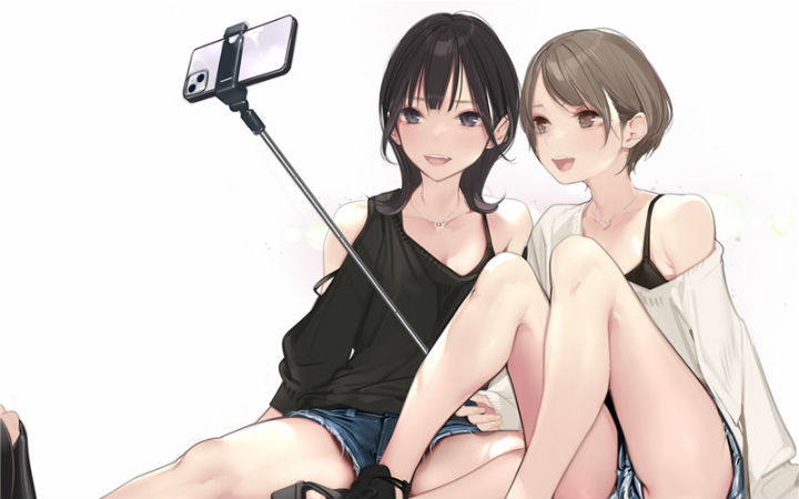 P站美图推荐——自拍特辑(五)