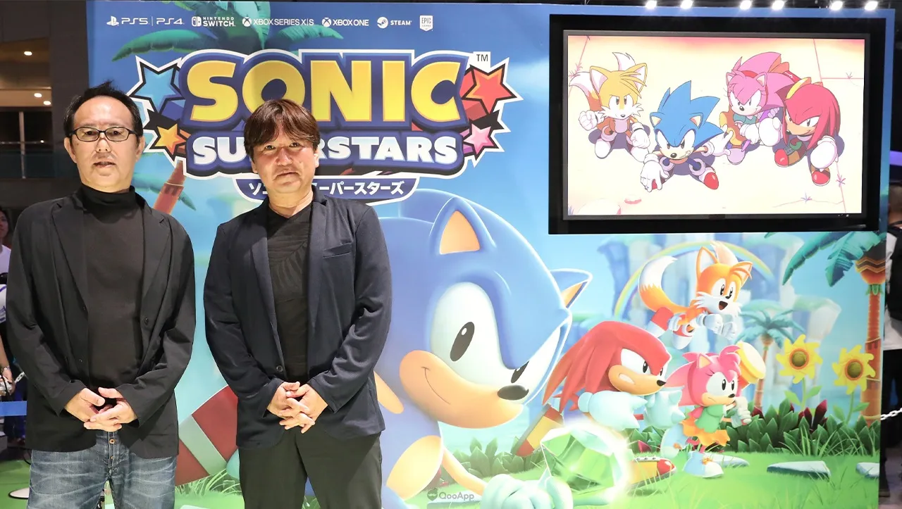 TGS2023：《索尼克 超級巨星》總製作人飯塚隆＆角色總設計大島直人暢談索尼克的進化與革新