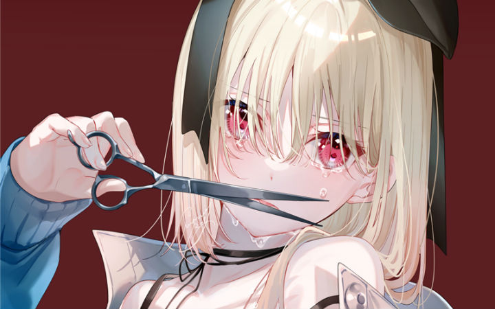 P站美图推荐——剪刀特辑（二）