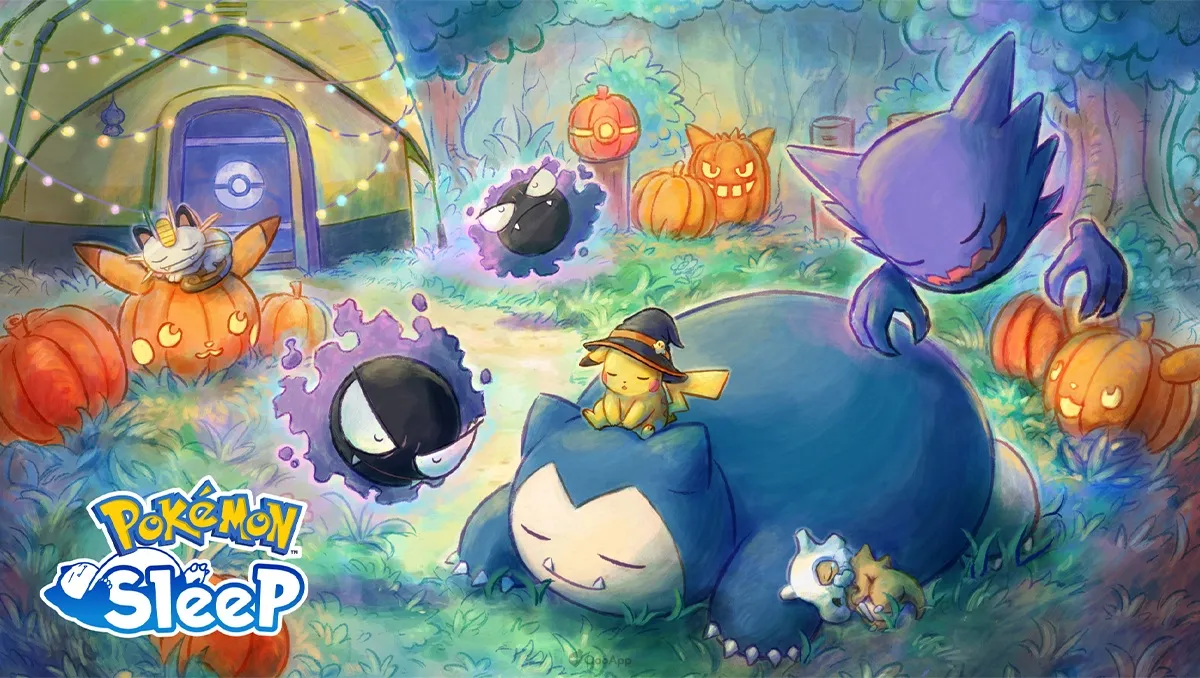 全球測量的總睡眠時間已超過10萬年！《Pokémon Sleep》將舉辨萬聖節主題活動＆好眠日活動