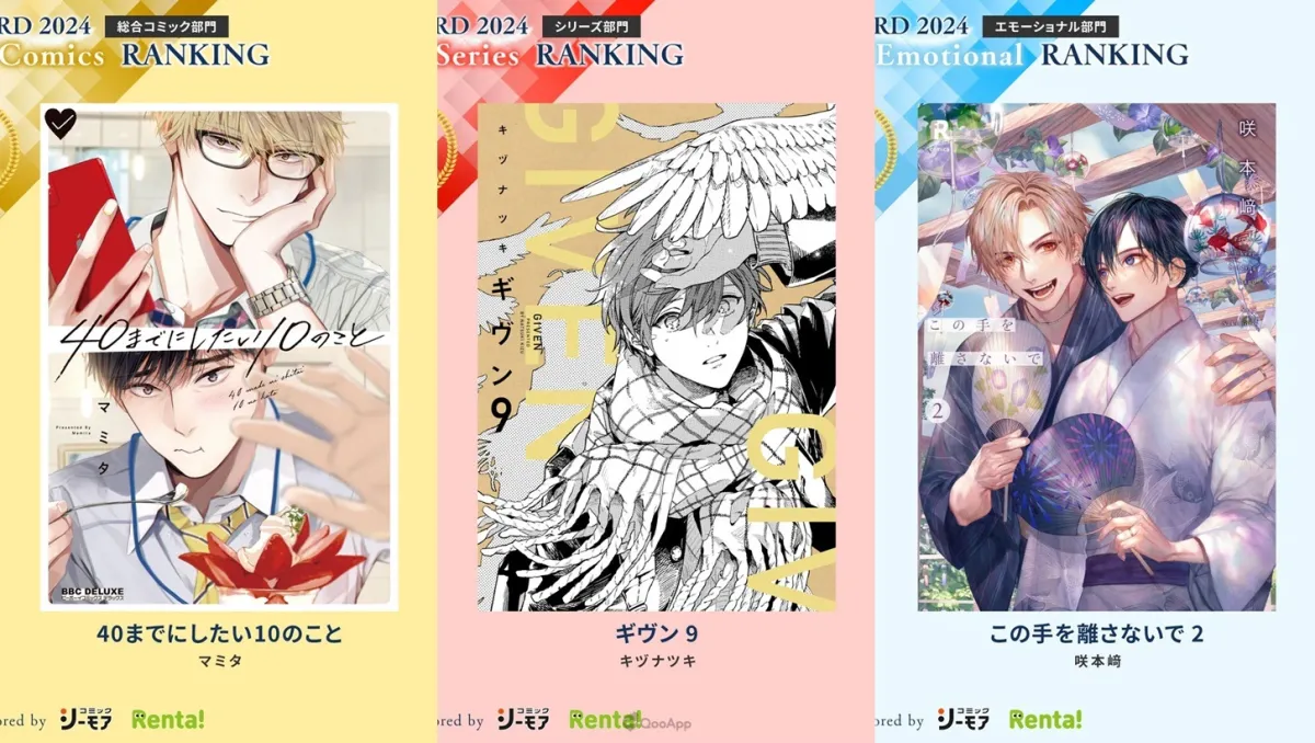 2023年 BEST BL 就這本！商業 BL 祭典「BL AWARD 2024」結果發表！