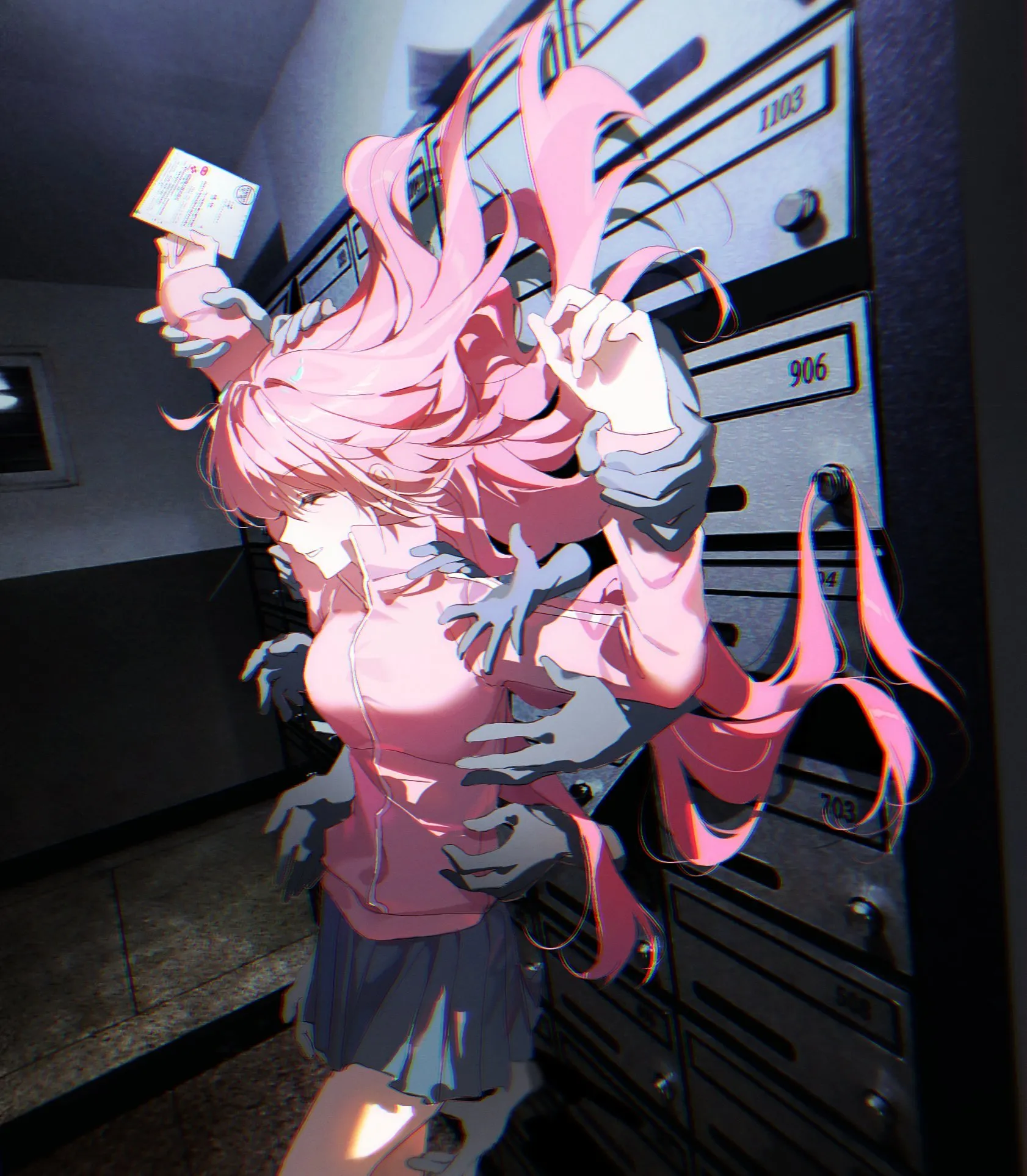 【画师推荐】光芒之中的妹子们！韩国画师pong的插画作品