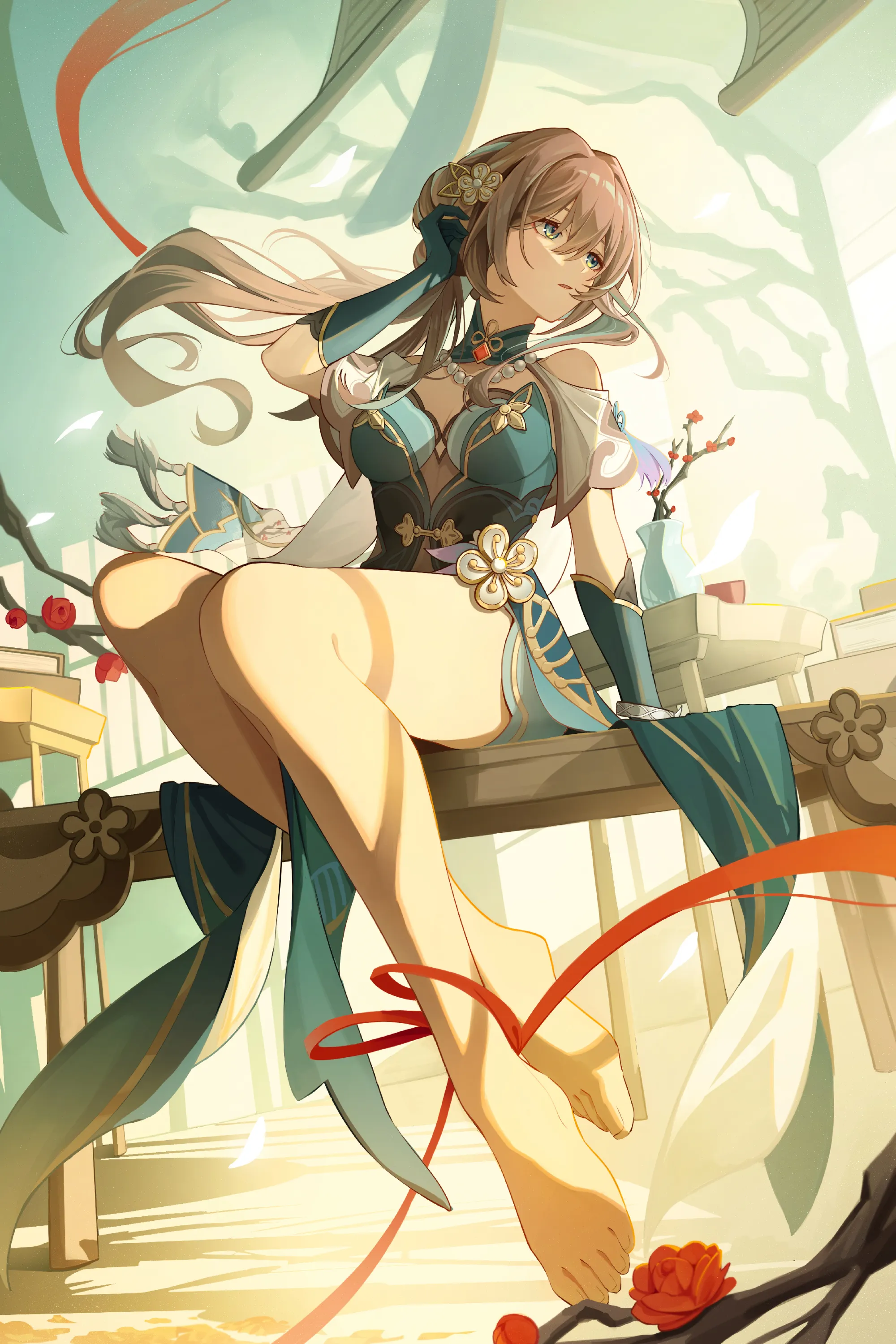 【P站画师】优雅阳光的女孩子们！韩国画师ラムベ的插画作品推荐