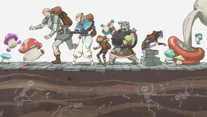 不是吃就是被吃！動畫《迷宮飯》確定製作第二季　視覺海報＆特報同時解禁！