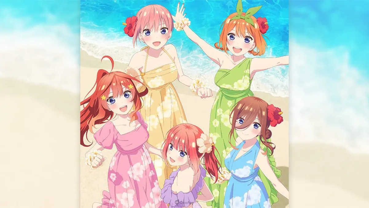 可愛度500%的「新婚旅行篇」即將出發!《五等分的新娘》新作動畫9月20日在日期間限定上映