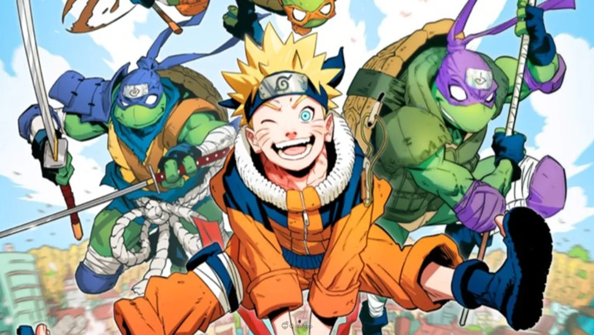 忍者龜們現身木葉忍者村！《忍者龜╳火影忍者》聯動漫畫將於11月13日發售！