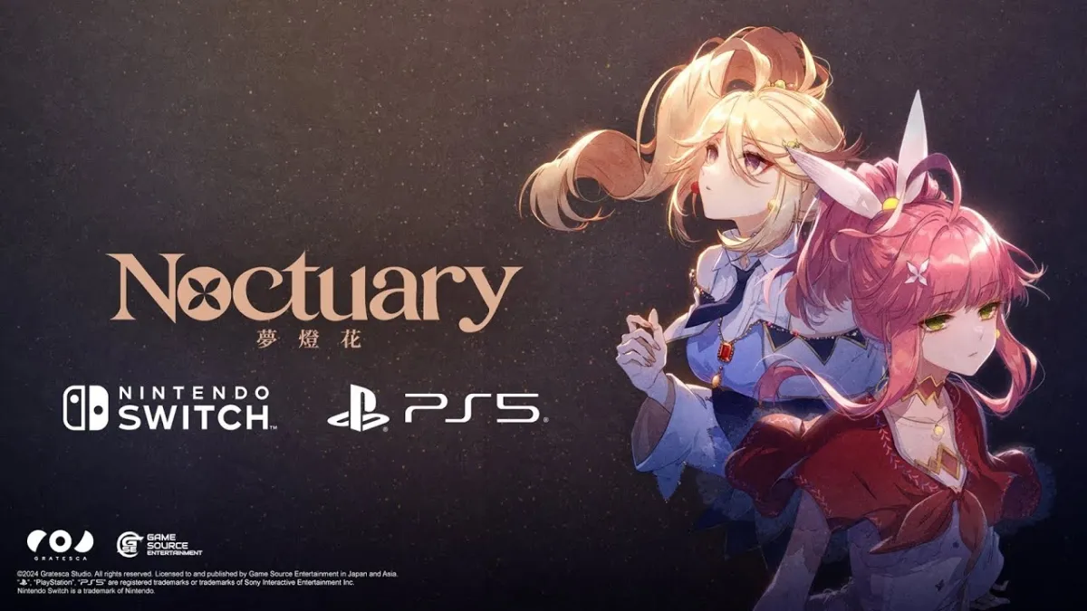 雙主角文字冒險遊戲《夢燈花 Noctuary》2025年登陸PS5及NS！化身光使女孩在童話般的故事中探尋世界真相