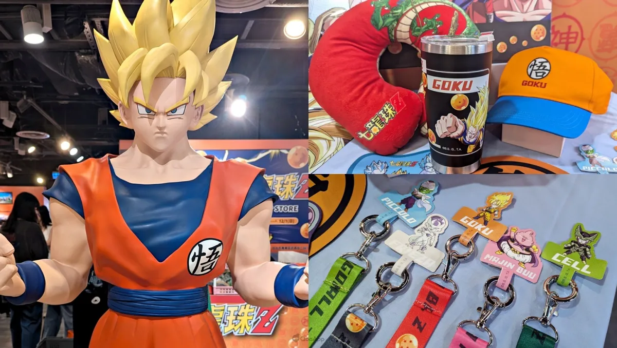 考驗錢包戰鬥力！《七龍珠 Z》主題快閃店豐富新品周邊台北西門誠品限定登場！