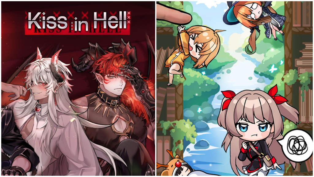 TGS2024：地獄美男登上NS！《Kiss in Hell》Switch版、《JumpXplorer! Novel Jump 探險隊》2025年推出！