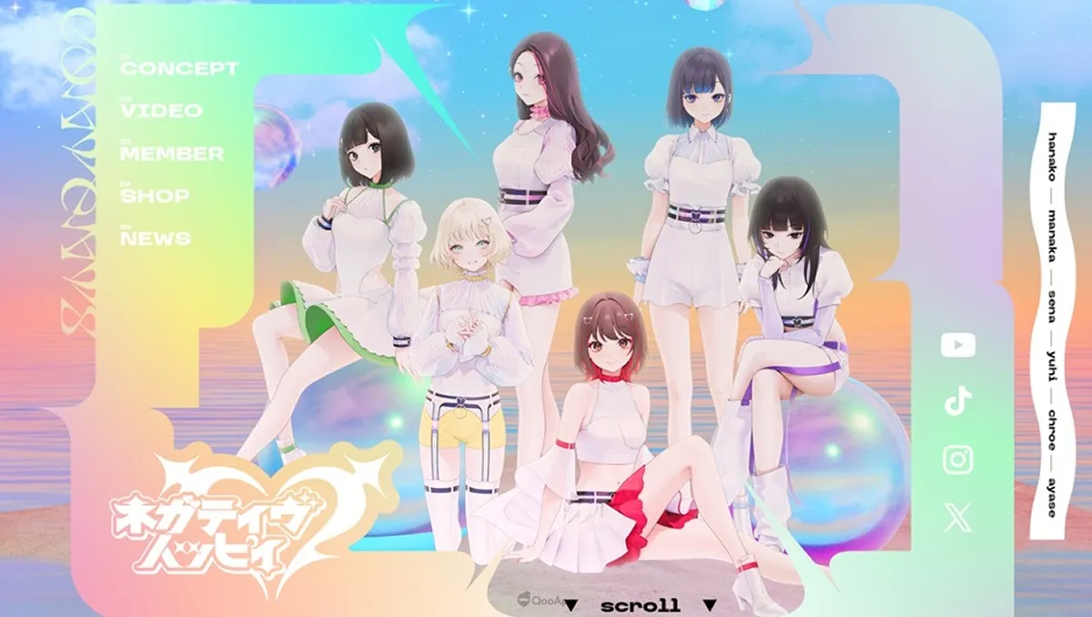 長相可愛但全員人渣！？新感覺偶像內容《Negative Happy》始動！