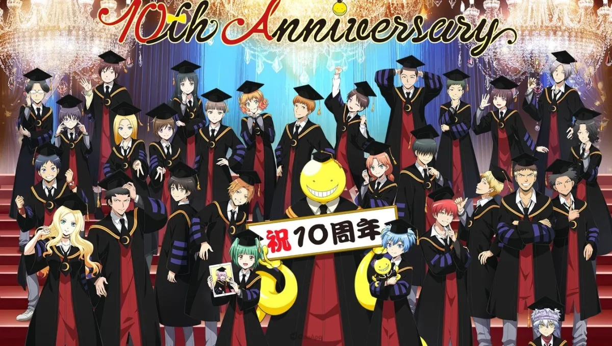 3年E班同學會！《暗殺教室》動畫10週年企劃正式展開！