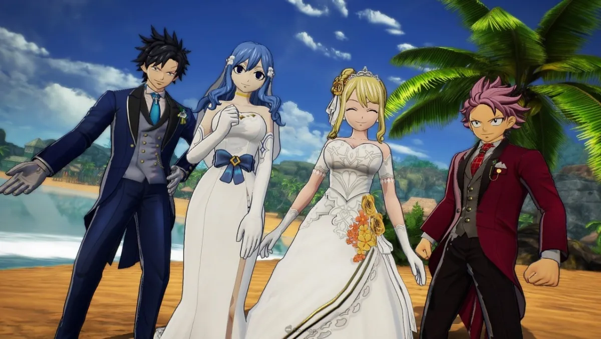 《FAIRY TAIL 2》DLC 第1彈推出服務生、婚紗、制服等特殊服裝！傑拉爾、梅比斯、瑟雷夫確定作為追加角色登場！