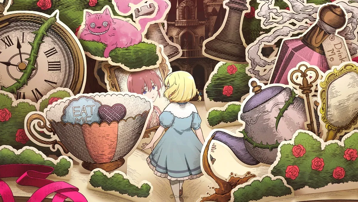 經典兒童文學改編動畫電影《與愛麗絲夢遊仙境 -Dive in Wonderland-》2025年8月29日上映！