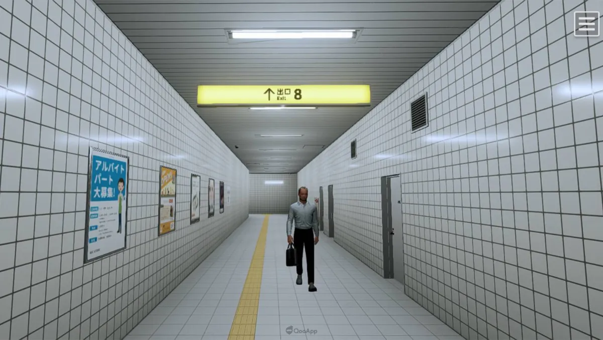 步行模擬遊戲《8號出口》手機版現已發售！在手機上找出異變，以求逃出生天